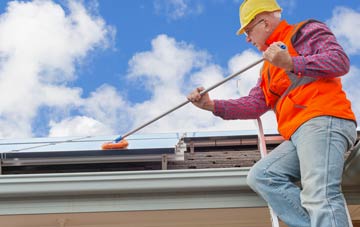 Thorley soft wash roof cleaning